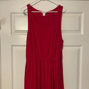 Red dress